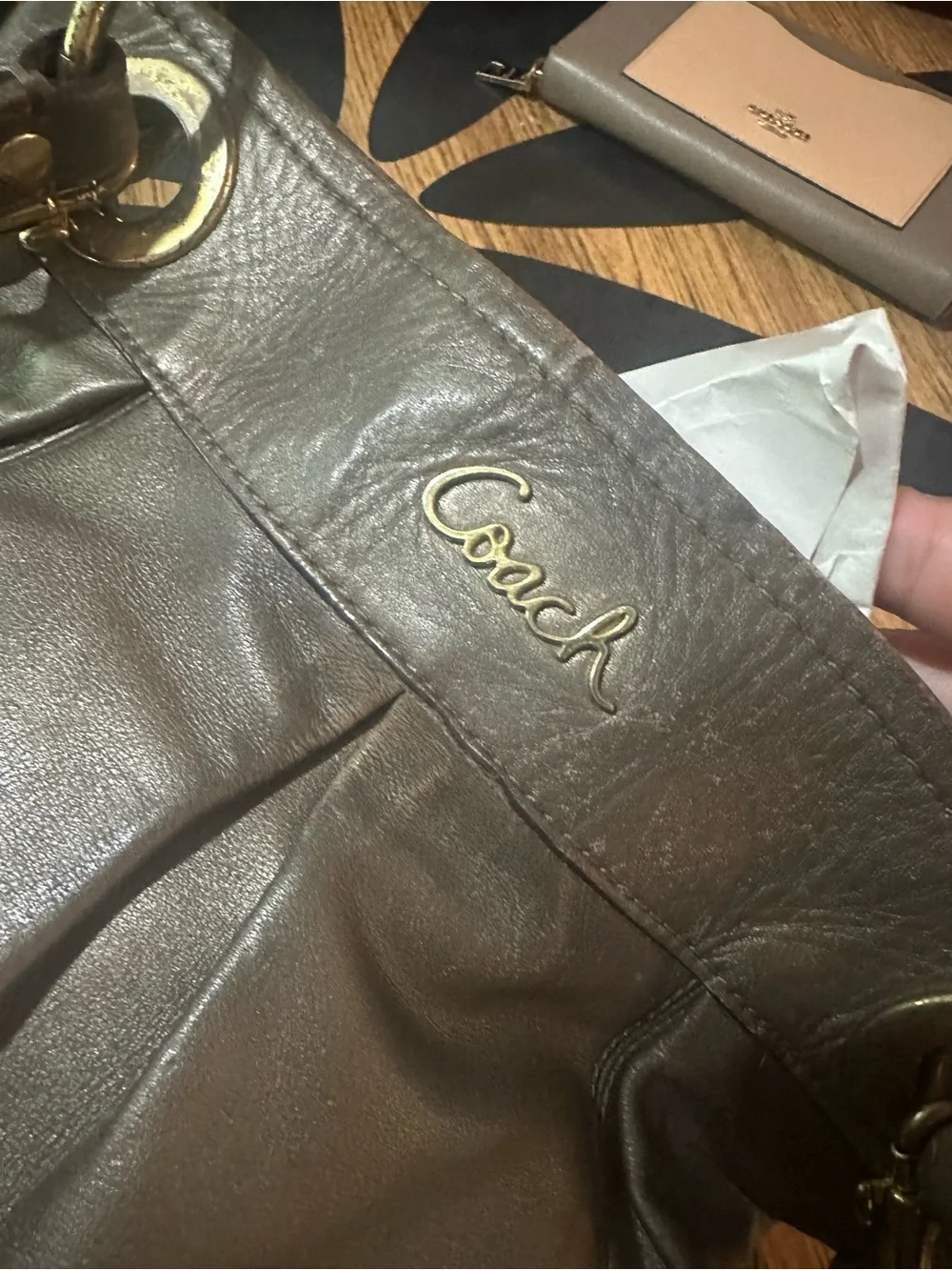 Vintage coach crossbody